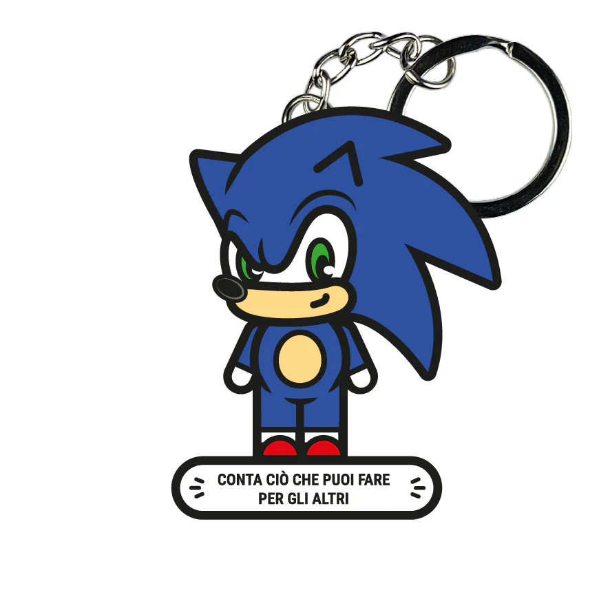 Riccio supersonico - Portachiavi smart